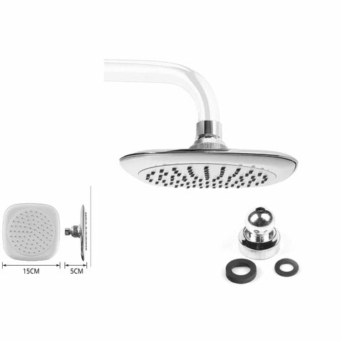 Soffione Doccia Bagno da 15 cm. in uso.