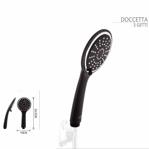 Soffione doccia in uso con il flusso Soft.