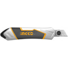 Il cutter in alluminio Ingco include 6 lame SK5 di alta qualità. Queste lame sono resistenti e perfette per ottenere tagli precisi in vari materiali.