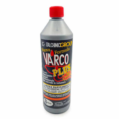 Disgorgante liquido per WC no Acido Varco 1 lt.  Italchimici Group