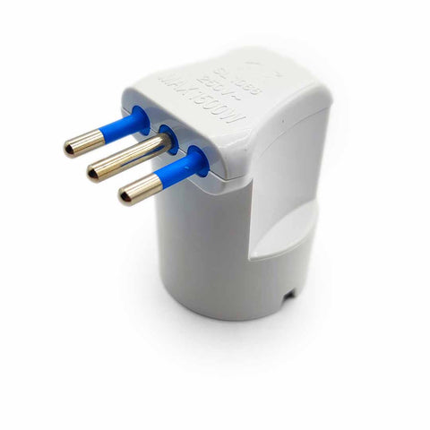 Adattatore salvaspazio schuko 90° 10A 2P+T 250 V 1500 W ARlux