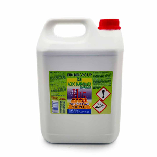 Acido tamponato profumato H15 disincrostante 5 lt. Italchimici Group