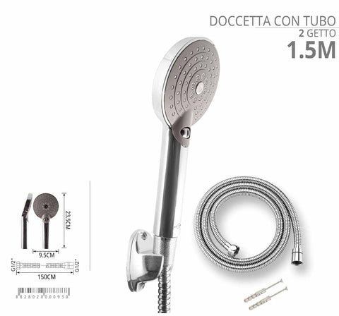 Dettaglio della rotella per la regolazione del flusso d'acqua.