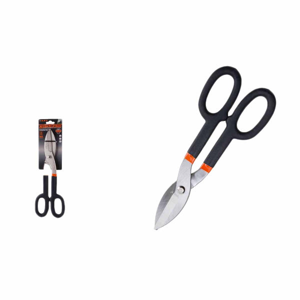 Cesoie per Lamiera, Forbici da Lattoniere - Taglio Dritto Manico ergonomico