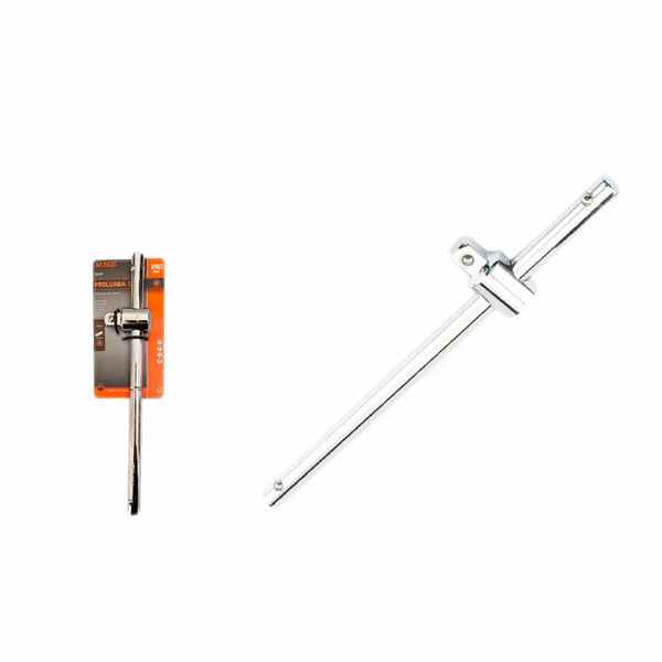 Barra a T scorrevole in uso su un dado.