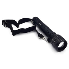 Torcia led con zoom regolabile e 4 modalità-sunlux