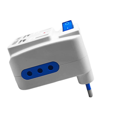 adattatore elettrico schuko salvaspazio