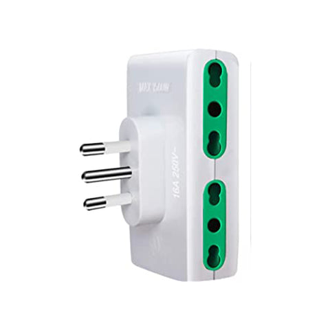 Adattatore salvaspazio 4 prese bipasso 10A/16A 1500 W ARlux