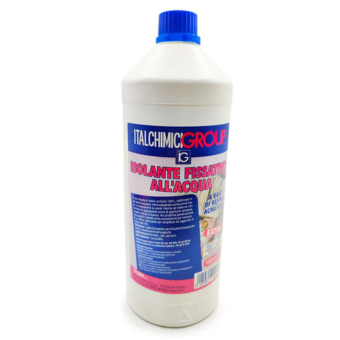 Isolante fissativo all'acqua ecologico extra 1000 ml.