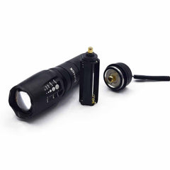 Torcia Led con zoom regolabile 5 modalità di zoom Professionale Sunlux