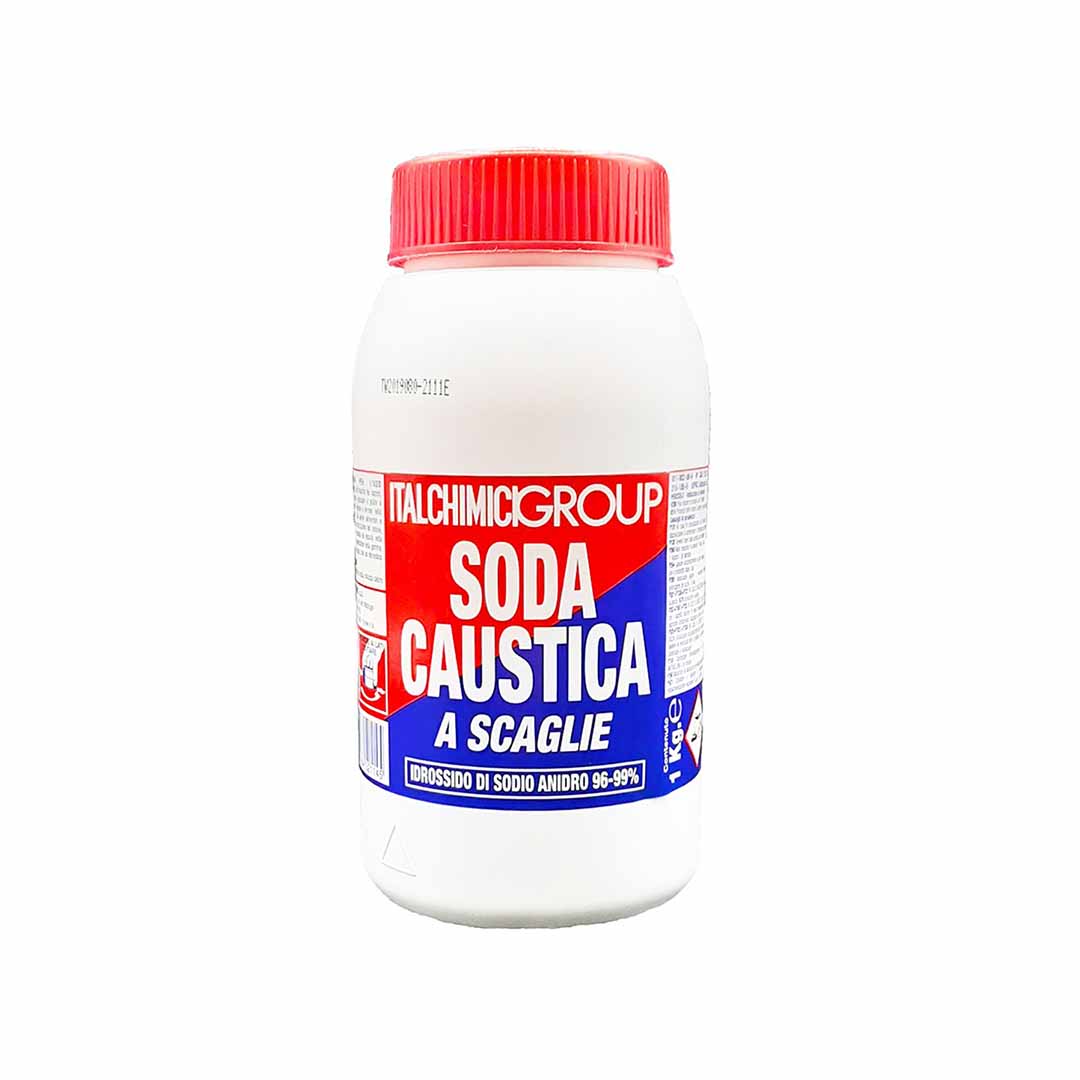 Italchimici Group Soda caustica a scaglie 1 kg.