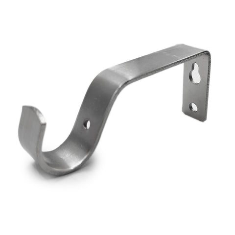 Staffe per aste per tende da 22 mm, supporto flangiato in acciaio Staffe per aste per tende da 22 mm, supporto flangiato in acciaio
