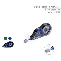 Nastro correttore da 5 mm x 8 m.