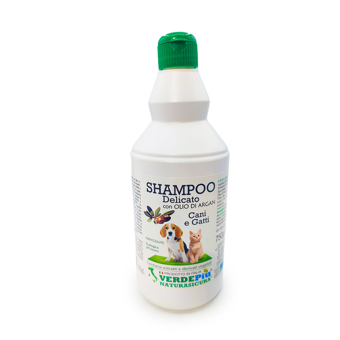 Shampoo delicato ecologico cani e gatti 750ml- naturasicura